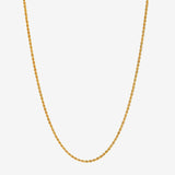 Twist Radiance Rope Chain Necklace
